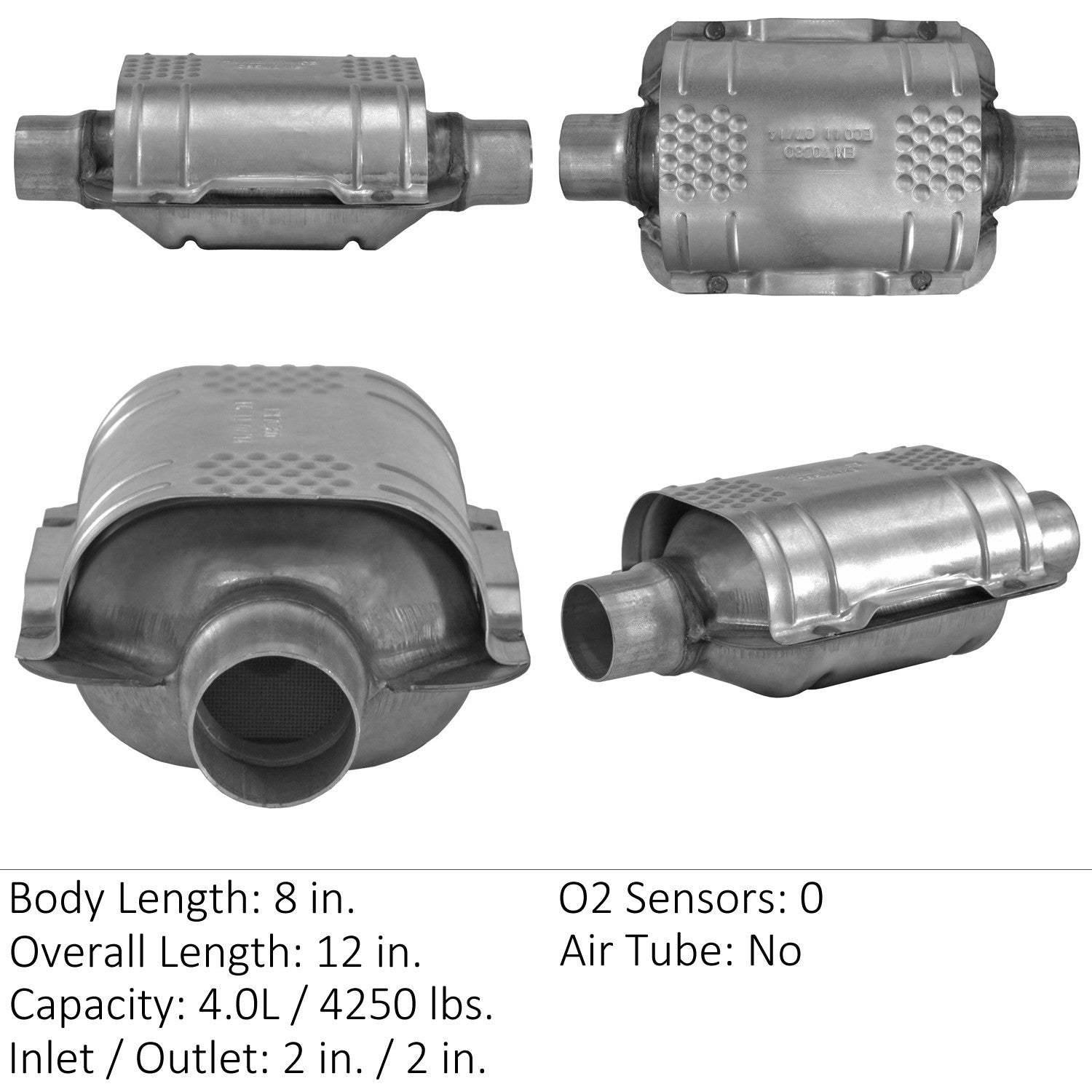 Eastern Catalytic Catalytic Converter-Universal  70382