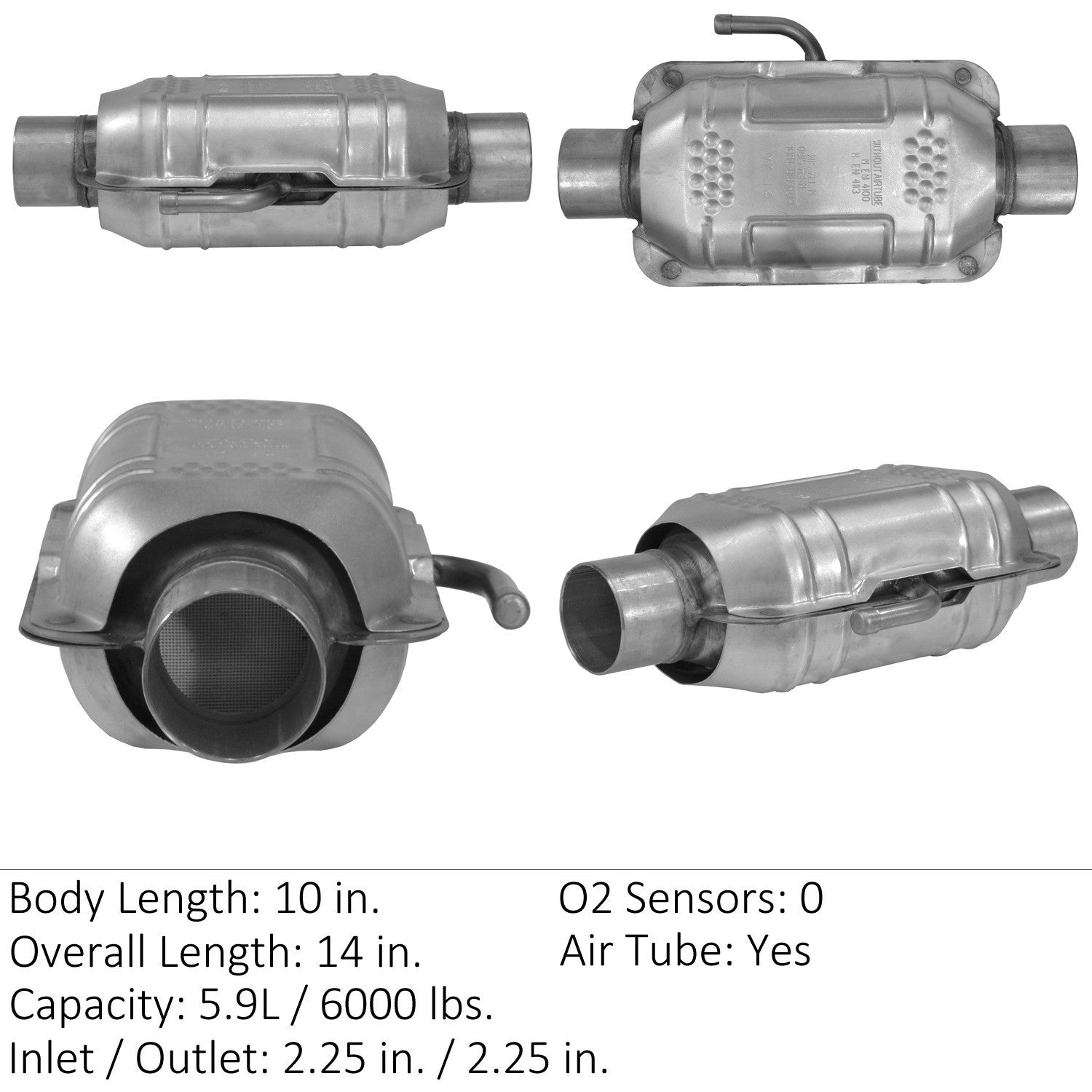 Eastern Catalytic Catalytic Converter-Universal  70421