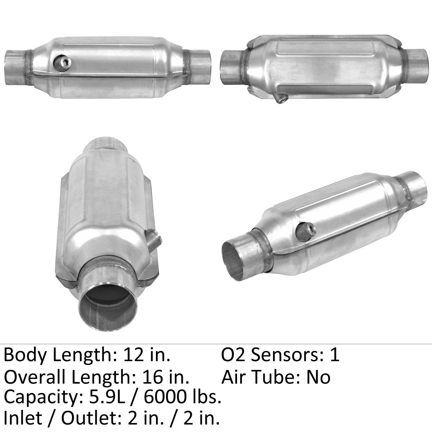 Eastern Catalytic Catalytic Converter  82734