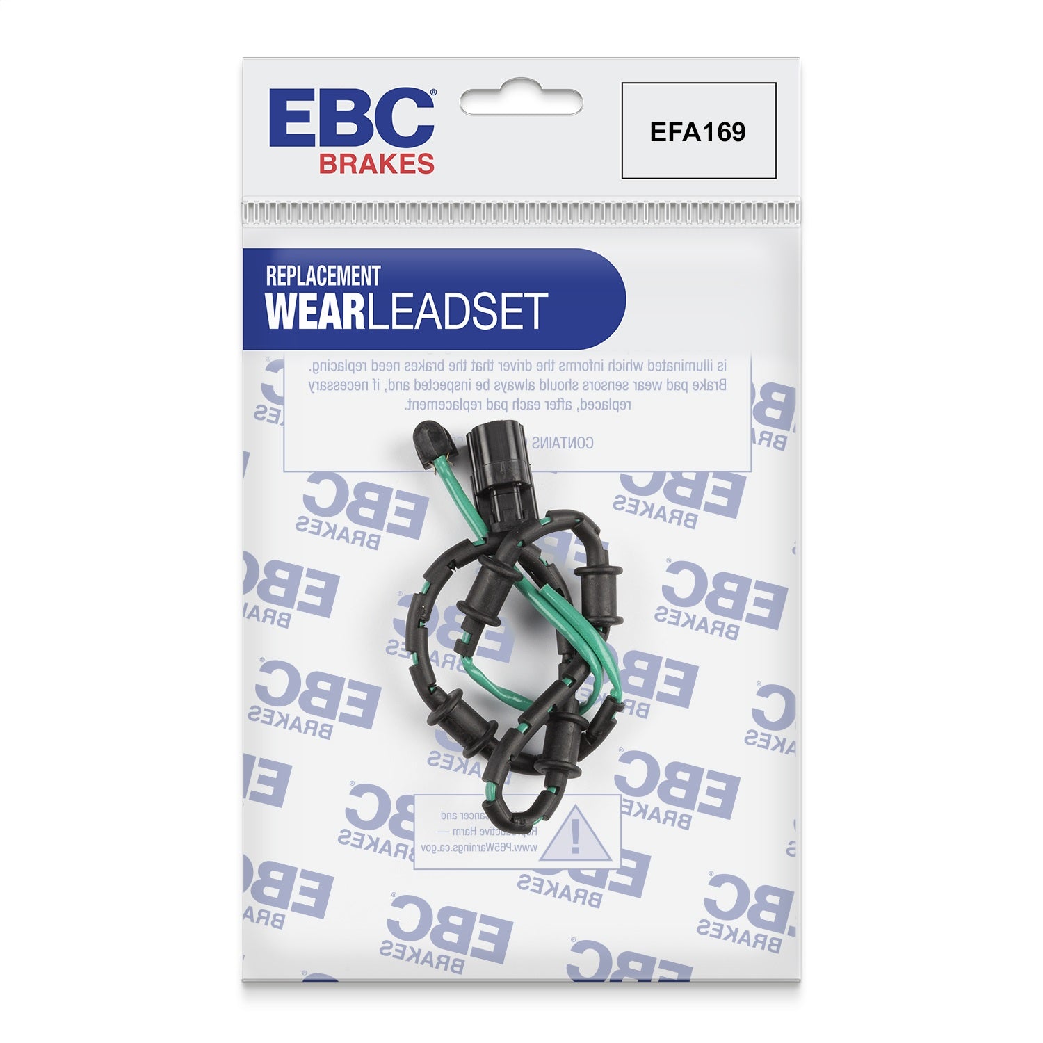 EBC Brakes EFA169 Brake Wear Lead Sensor Kit Fits 09-15 XF