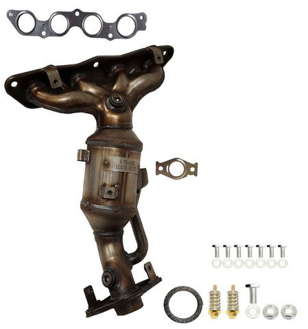 Eastern Catalytic Exhaust Manifold with Integrated Catalytic Converter  41319