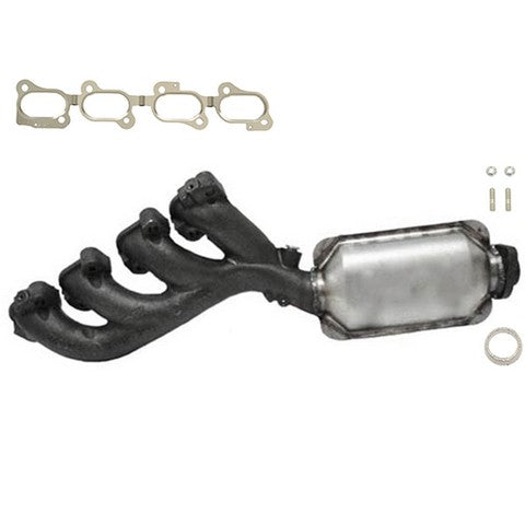 Eastern Catalytic Exhaust Manifold with Integrated Catalytic Converter  50464