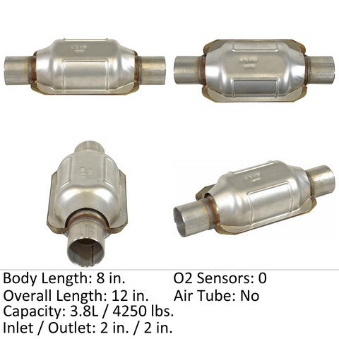 Eastern Catalytic Catalytic Converter-Universal  70247