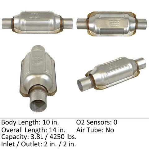 Eastern Catalytic Catalytic Converter-Universal  70257