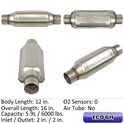 Eastern Catalytic Catalytic Converter-Universal  99774