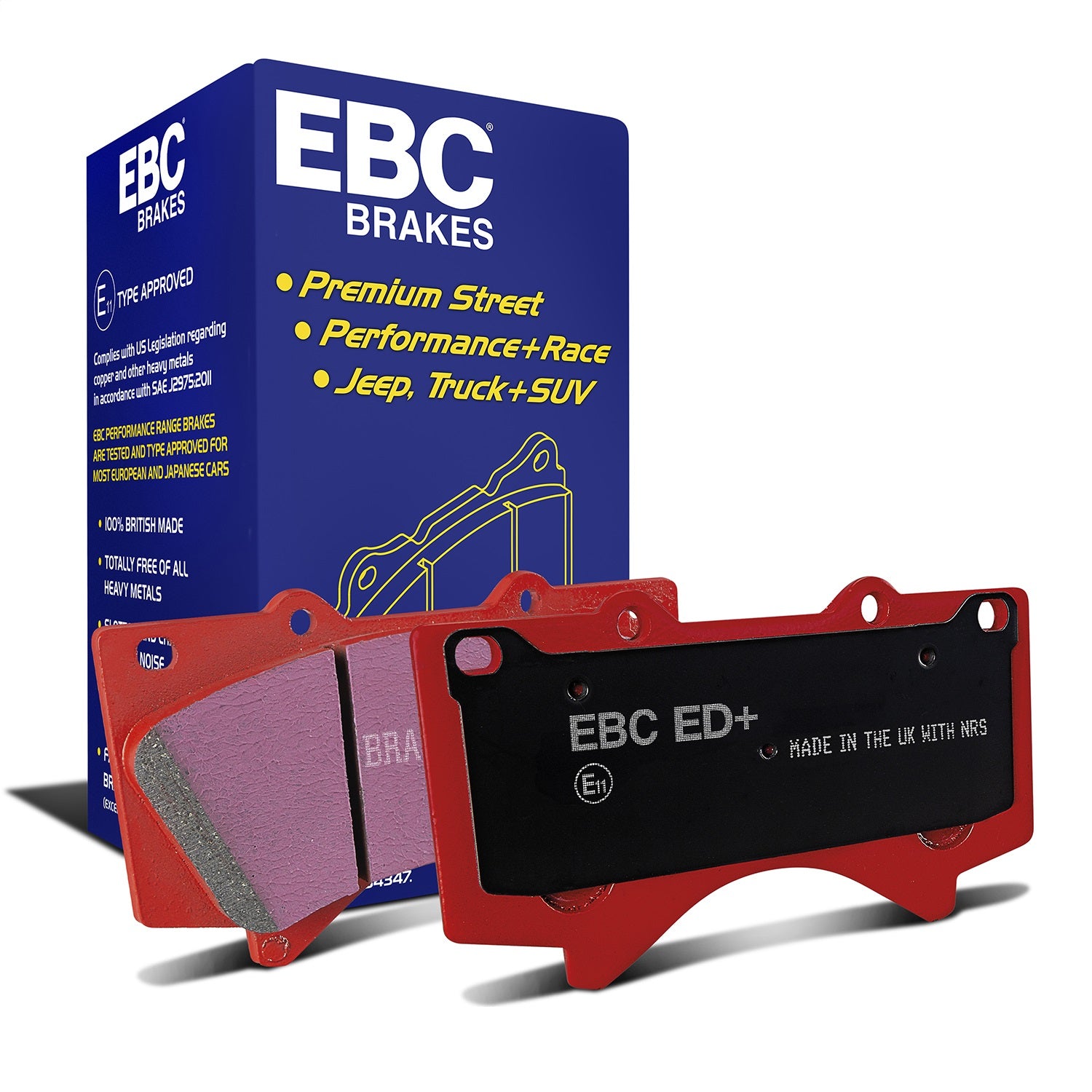 EBC Brakes ED91855 Truck/SUV Extra Duty Brake Pads