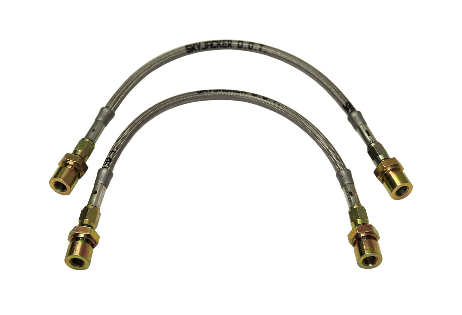Skyjacker FBL45 Stainless Steel Brake Line Front Fits 55-66 CJ3 CJ5 CJ6 Willys