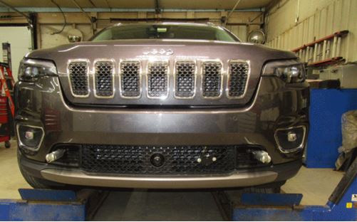 BSPLT  19-20 JEEP CHRK ALMNM BMPR