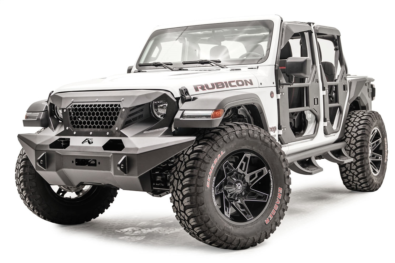 Fab Fours GR4610-1 Full Width Grumper Fits 18-21 Wrangler (JL)