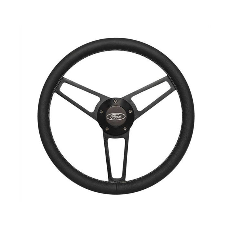 Grant 1907 Billet Series Leather Wheel and Installation Kit