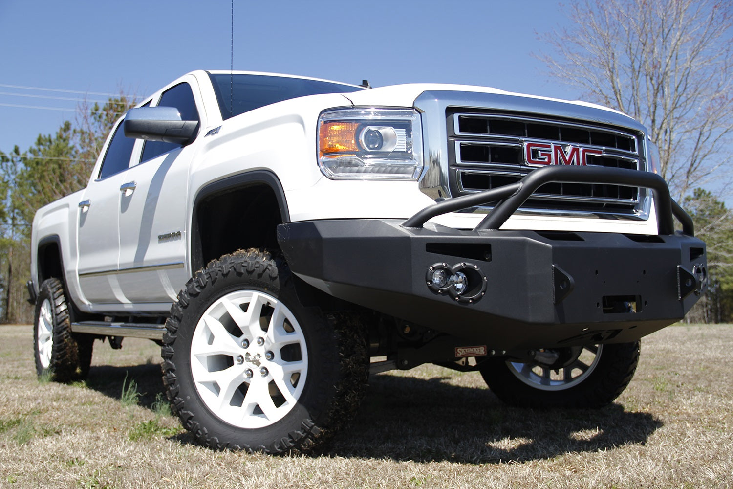Fab Fours GS14-H3152-1 Premium Winch Front Bumper Fits 14-15 Sierra 1500