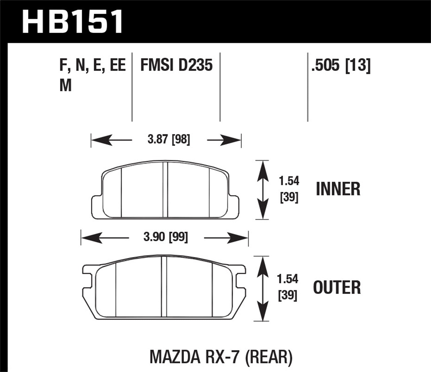 https://sdda.semadata.org/Standard/Hawk Performance/HB151.jpg