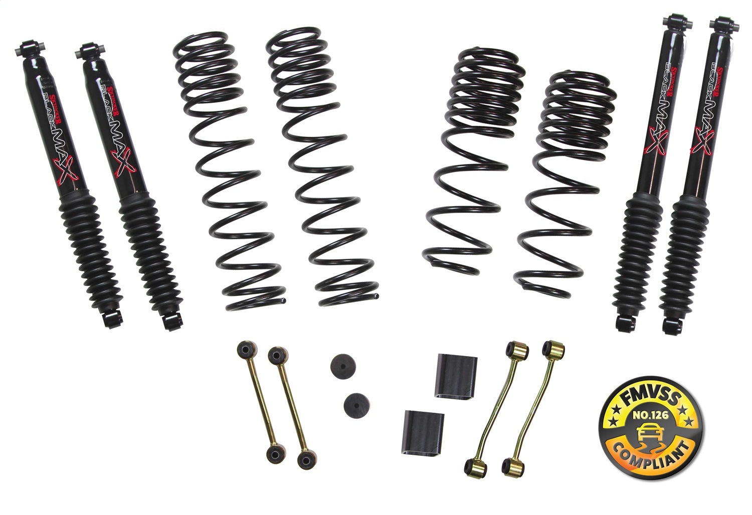 Skyjacker JL25RBPBLT Suspension Lift Kit w/Shock Fits 18-22 Wrangler (JL)