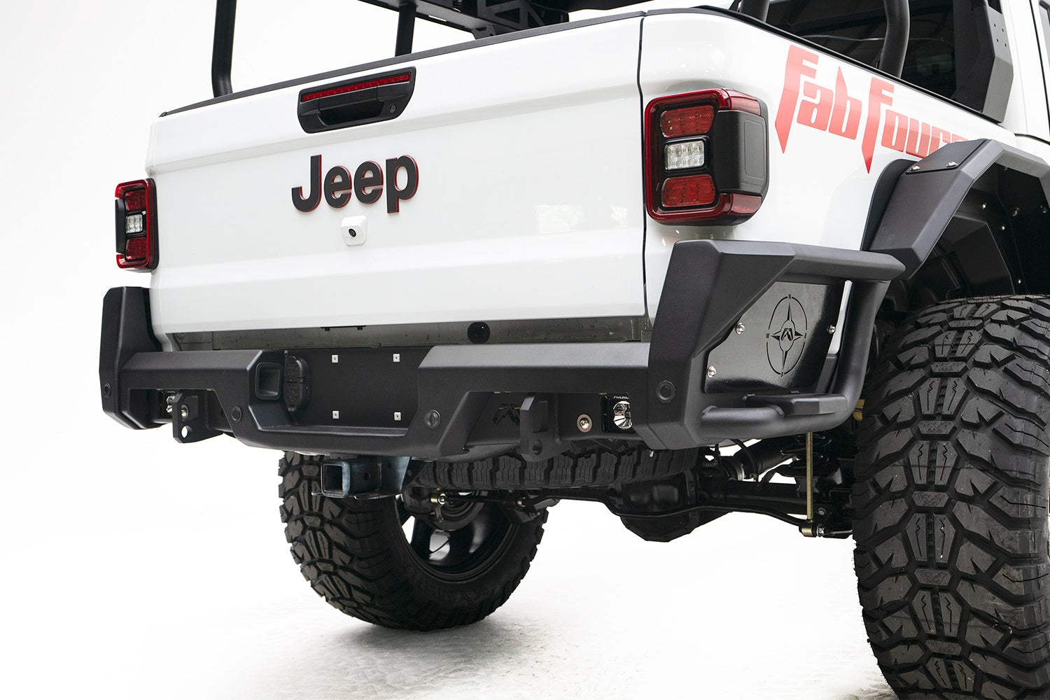 Fab Fours JT20-Y1950-1 Rear Bumper Fits 20-22 Gladiator