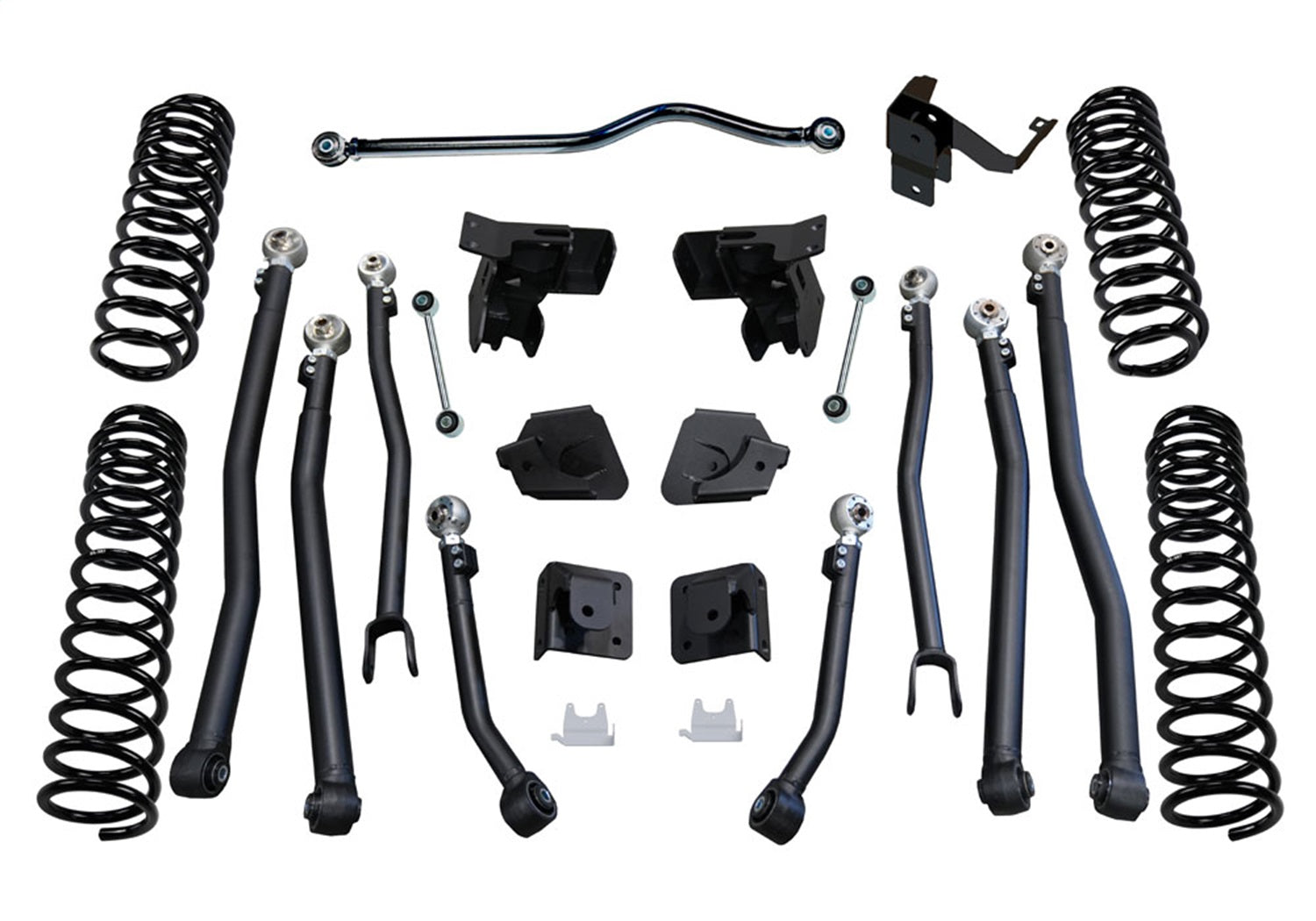 Superlift K201FX Suspension Lift Kit w/Shocks Fits 07-18 Wrangler (JK)