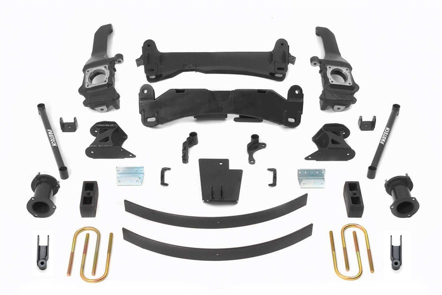 Fabtech K7034 Basic Lift System w/Shocks Fits 15 Tacoma