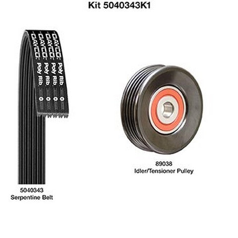 Dayco Serpentine Belt Drive Component Kit  5040343K1