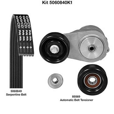 Dayco Serpentine Belt Drive Component Kit  5060840K1