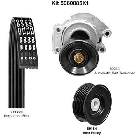 Dayco Serpentine Belt Drive Component Kit  5060885K1