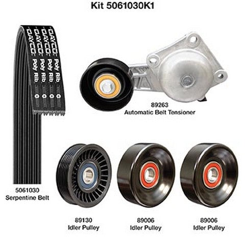 Dayco Serpentine Belt Drive Component Kit  5061030K1