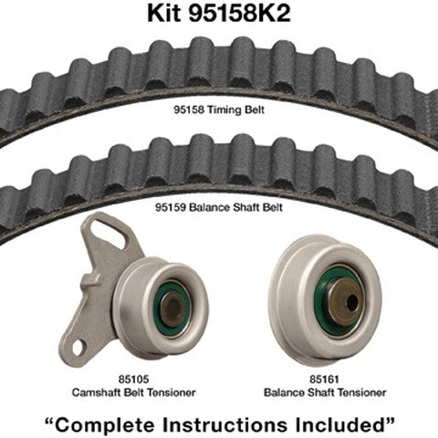 Dayco Engine Timing Belt Component Kit,Engine Timing Belt Kit  95158K2