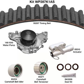 Dayco Engine Timing Belt Kit with Water Pump  WP287K1AS