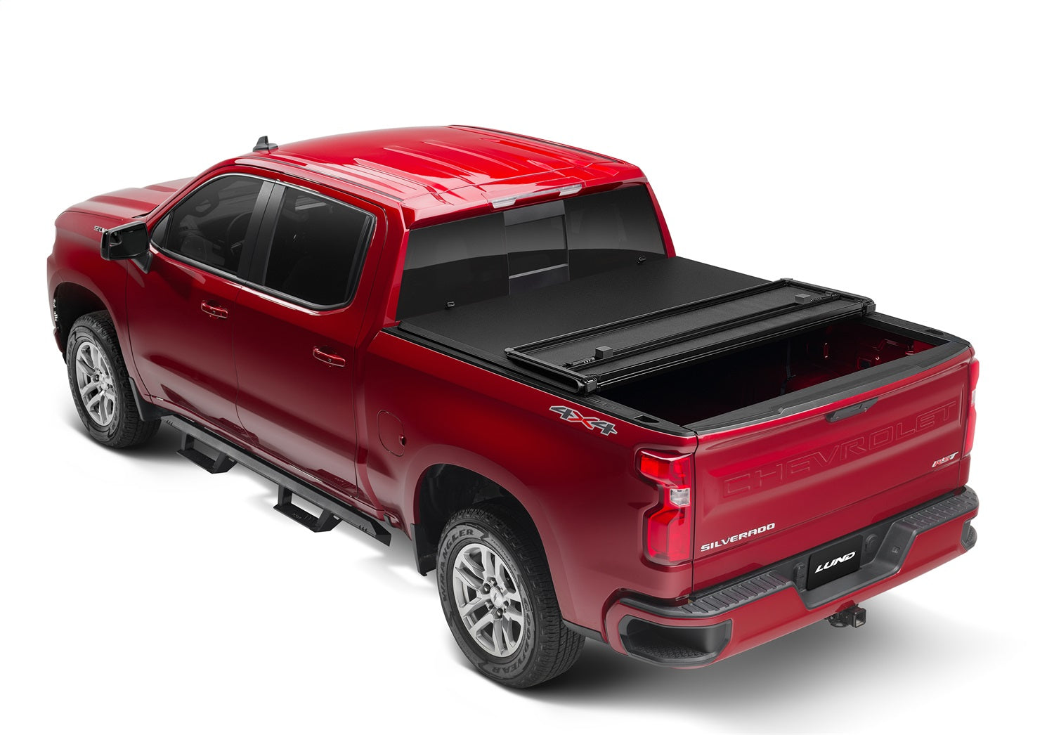 Lund 969155 Lund Hard Fold Tonneau Fits 07-13 Sierra 1500 Silverado 1500