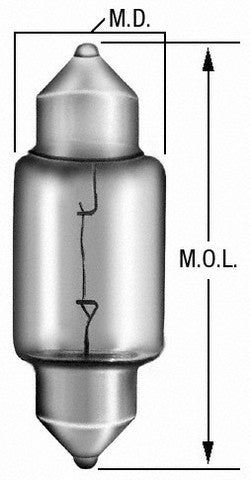 Wagner Lighting Courtesy Light Bulb,Dome Light Bulb,Map Light Bulb,Trunk Light Bulb  11004