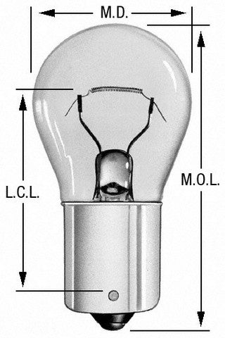 Wagner Lighting Back Up Light Bulb,Center High Mount Stop Light Bulb,Tail Light Bulb  BP1073