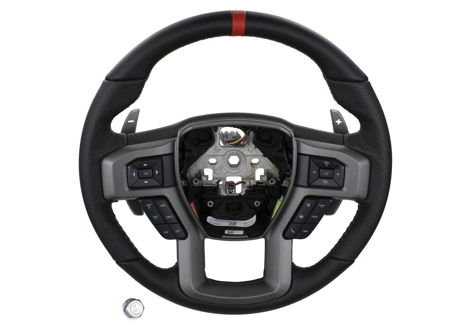 Ford Performance Parts M-3600-F15RRD Steering Wheel Kit Fits 15-18 F-150