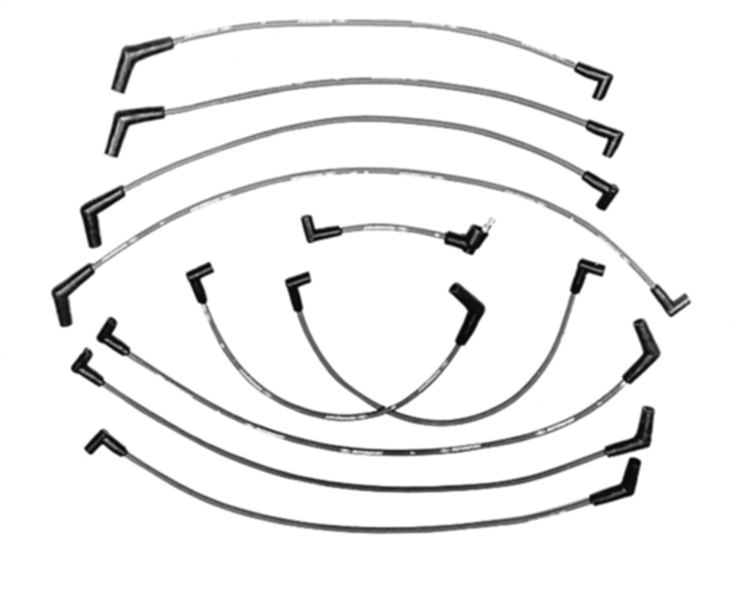 Ford Performance Parts M-12259-C301 Ignition Wire Set