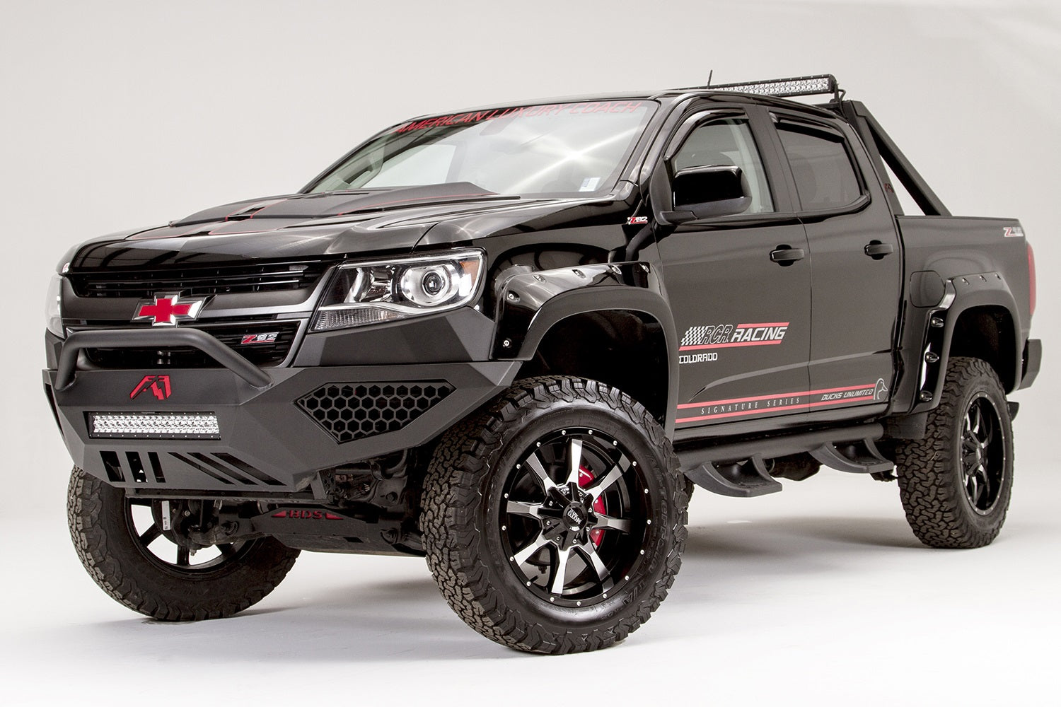 Fab Fours M3150-1 Vengeance Side Light Mesh Insert Cover Fits 15-20 Colorado