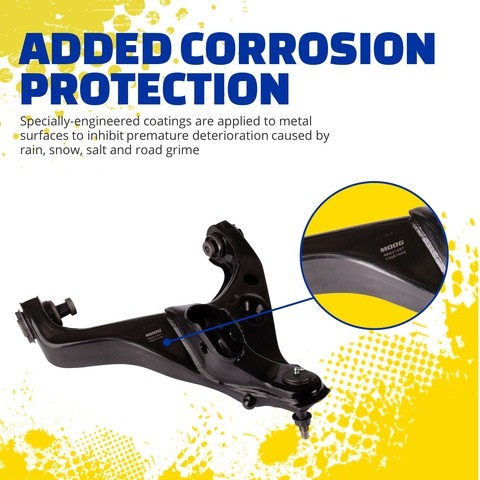 MOOG Chassis Products Suspension Control Arm and Ball Joint Assembly  RK623646