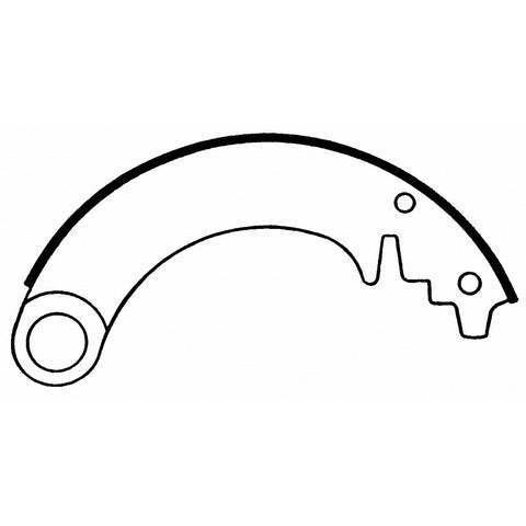 Wagner Brake Drum Brake Shoe  Z76