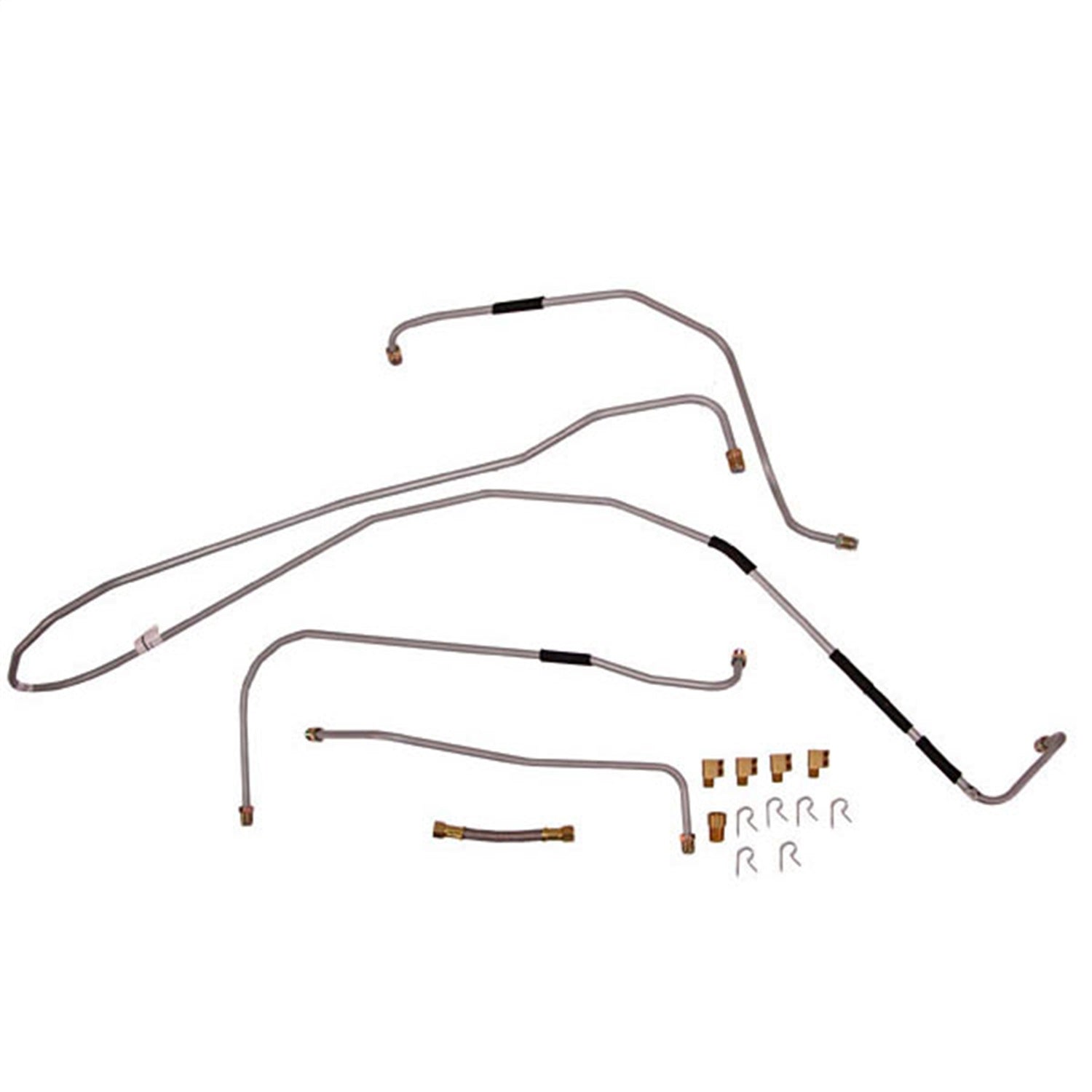 Omix 17732.01 Fuel Line Set Fits 41-44 MB