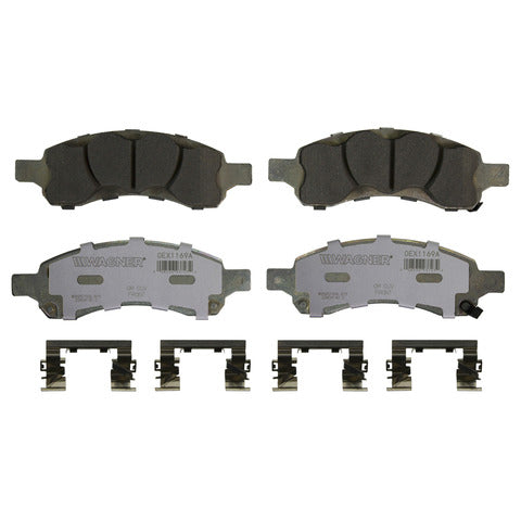 Wagner Brake Disc Brake Pad Set  OEX1169A