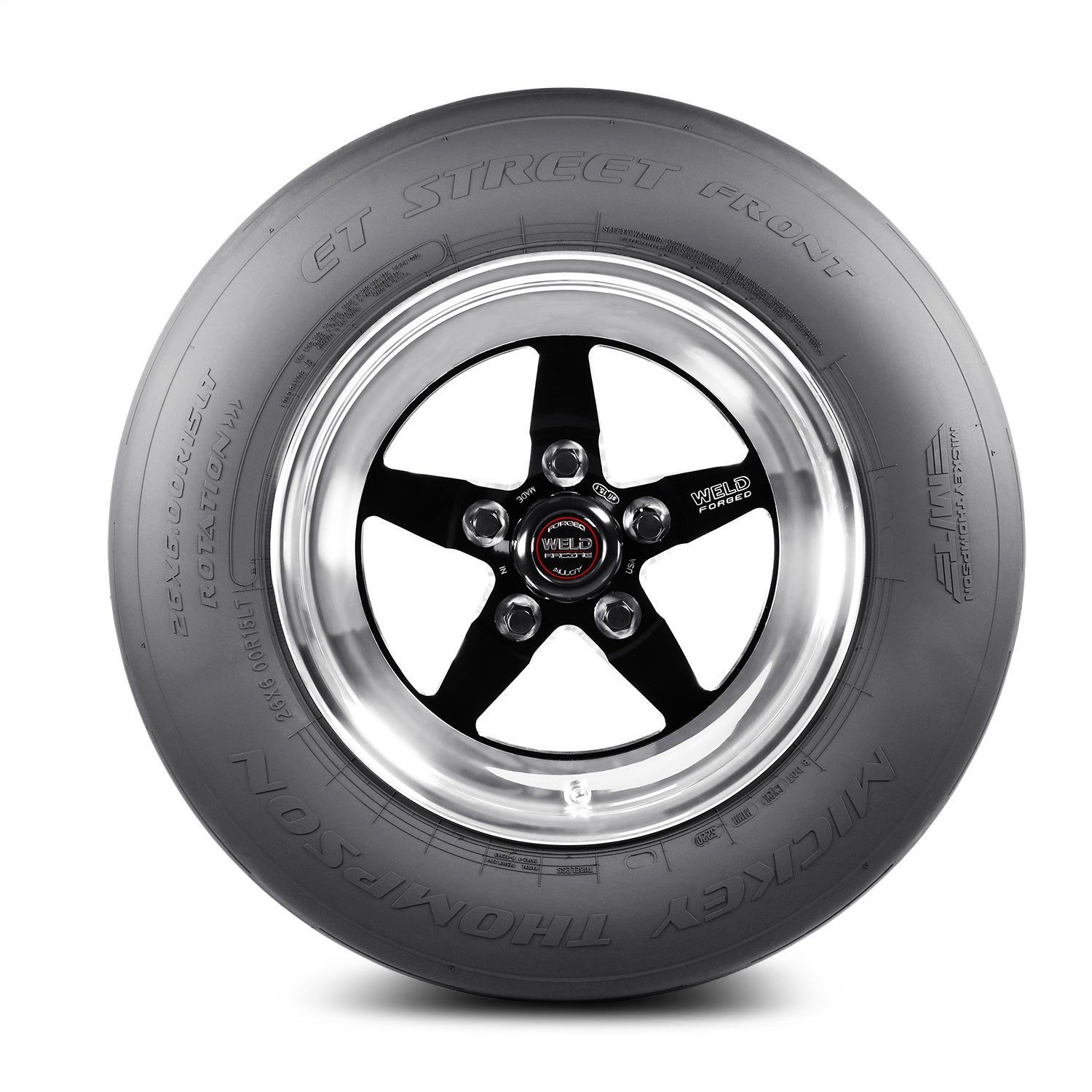 Mickey Thompson 250735 Mickey Thompson ET Street Front Tire