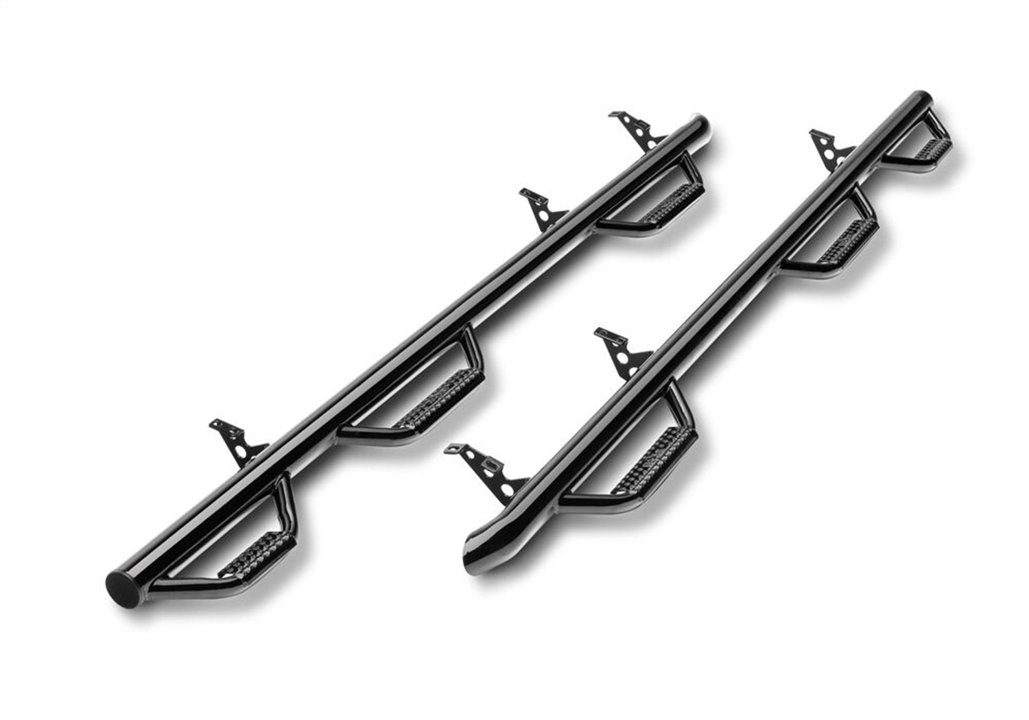 N-Fab C07115CC-6 Wheel To Wheel Nerf Step Bar w/Bed Access