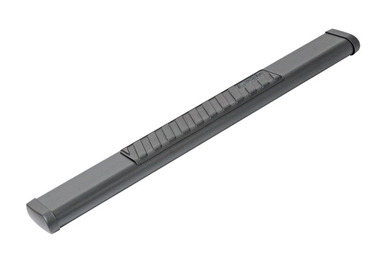 Dee Zee DZ16121 Textured Black Steel Side Steps 6 in. Oval Cab Length