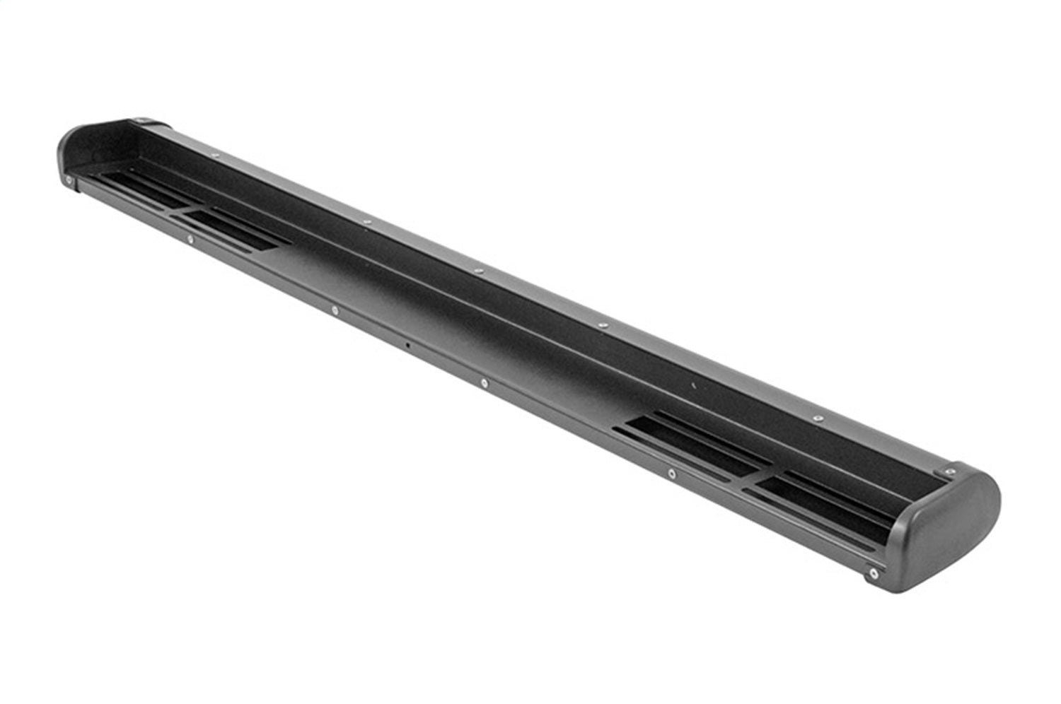 Dee Zee DZ16111 Textured Black Steel Side Steps 6 in. Oval Cab Length