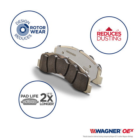 Wagner Brake Disc Brake Pad Set  OEX967A