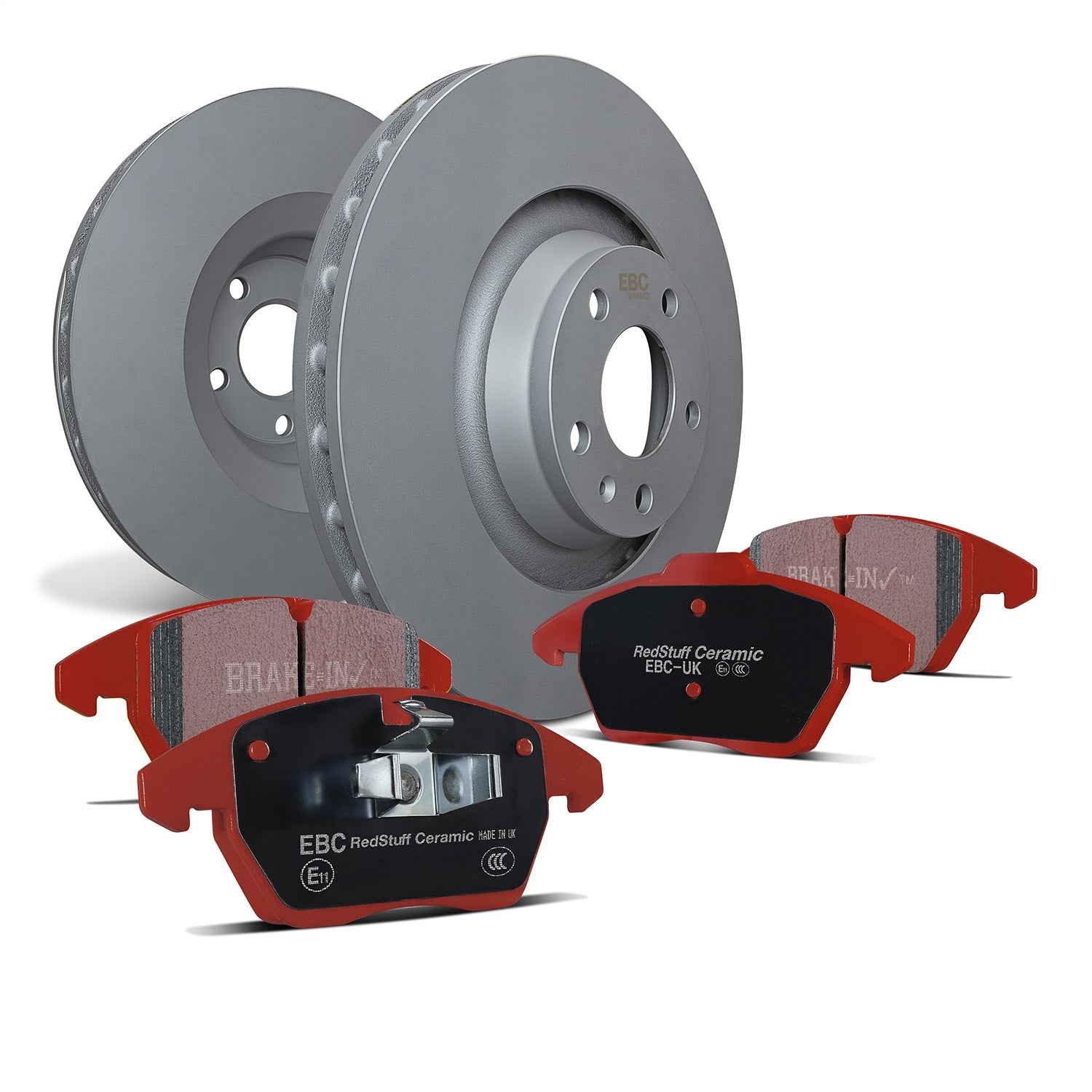 EBC Brakes S12KF1135 S12 Kits Redstuff and RK Rotors