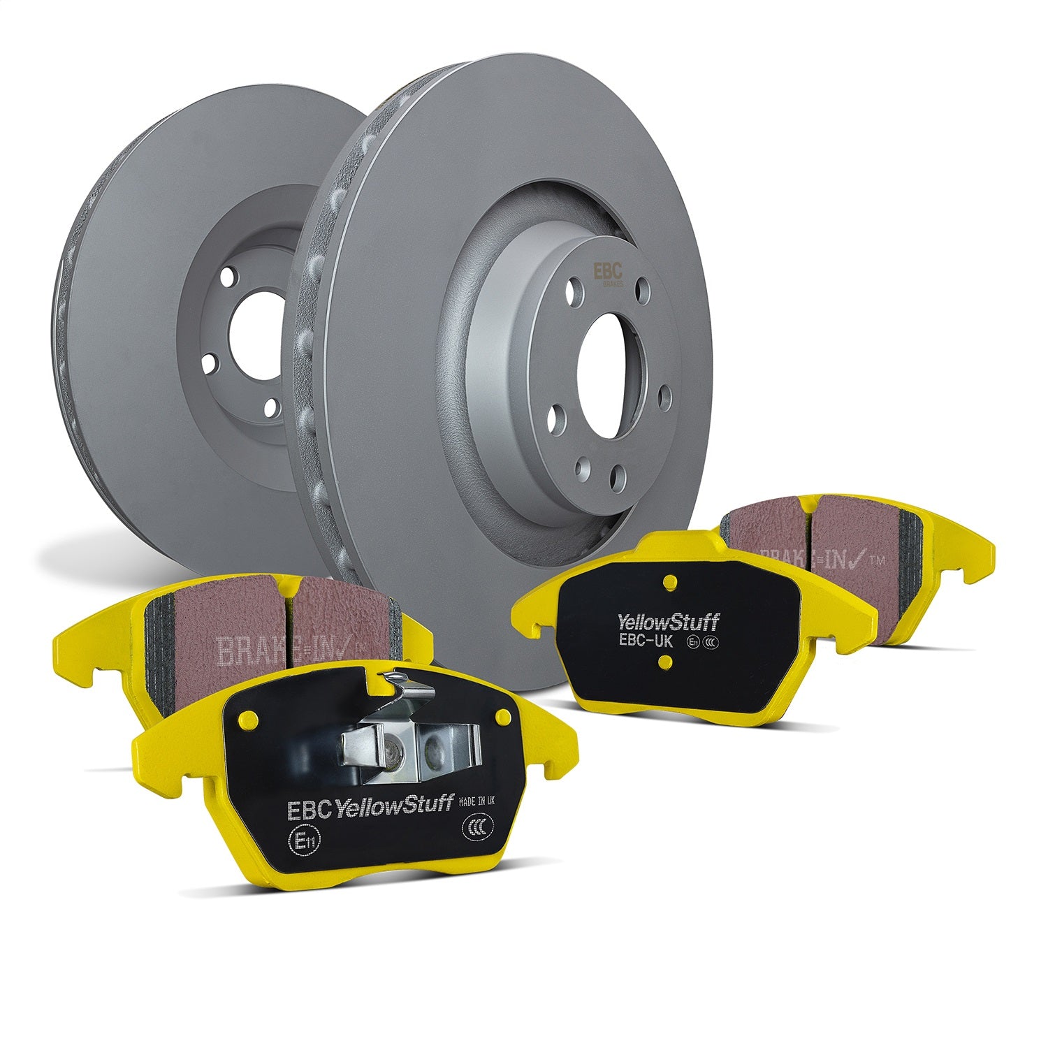 EBC Brakes S13KF1153 S13 Kits Yellowstuff and RK Rotors