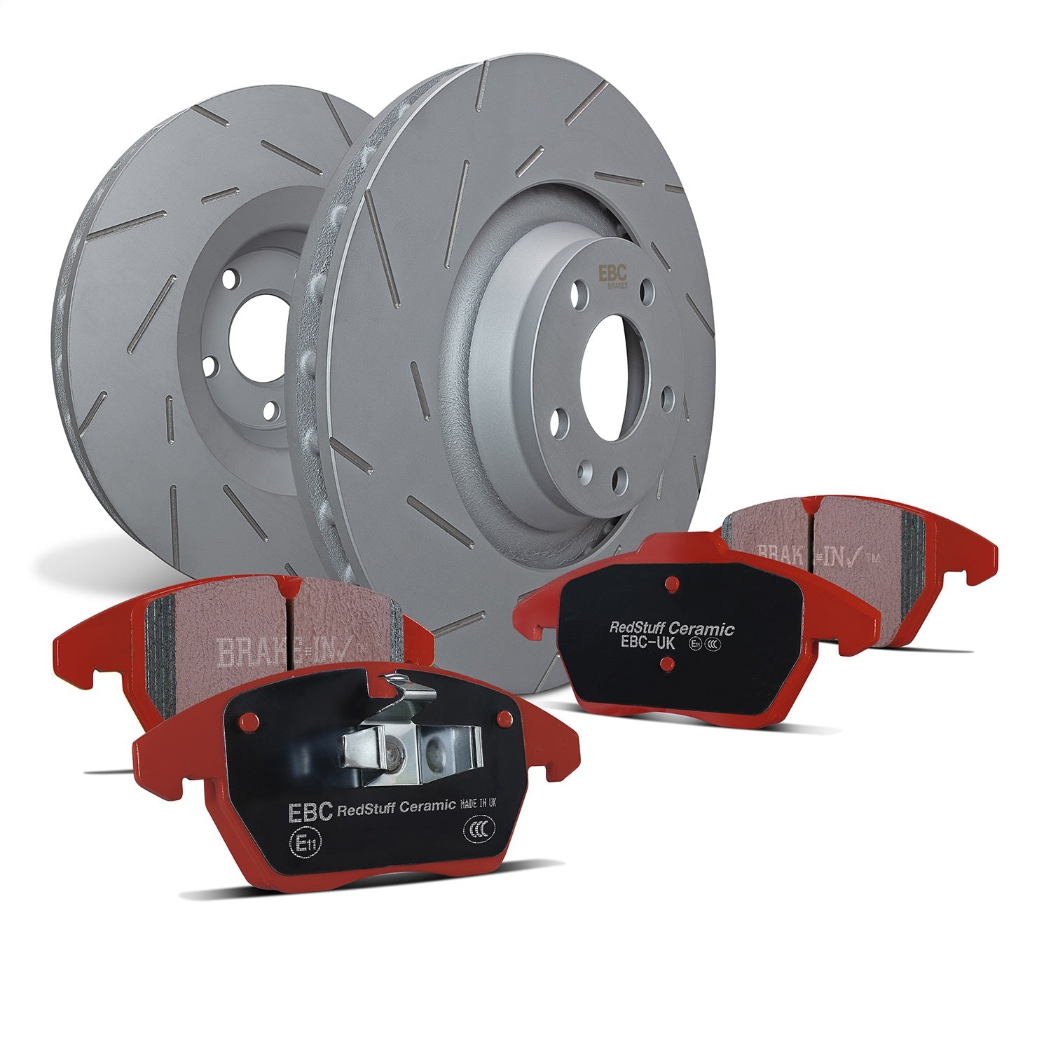 EBC Brakes S4KR1212 S4 Kits Redstuff and USR Rotor Fits 10-14 Mustang