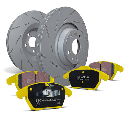 EBC Brakes S9KF1406 S9 Kits Yellowstuff and USR Rotors