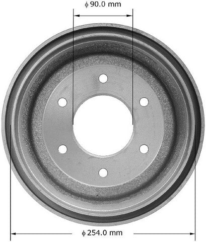BENDIX PREMIUM DRUM AND ROTOR Brake Drum  PDR0374