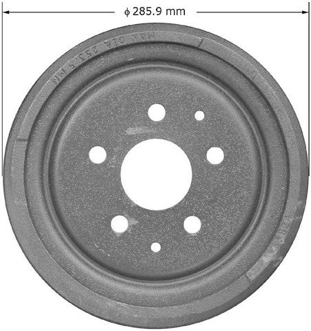 BENDIX PREMIUM DRUM AND ROTOR Brake Drum  PDR0446