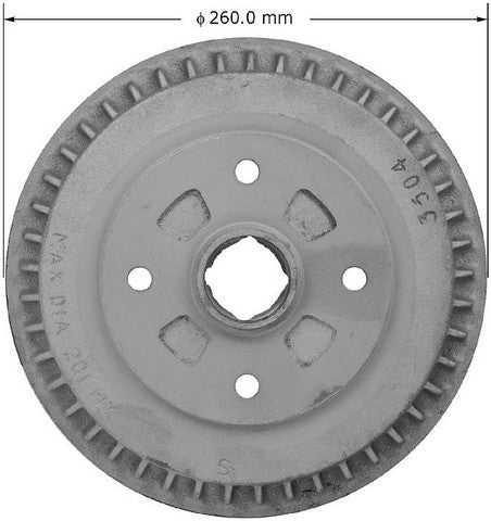 BENDIX PREMIUM DRUM AND ROTOR Brake Drum  PDR0475