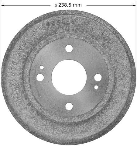 BENDIX PREMIUM DRUM AND ROTOR Brake Drum  PDR0606