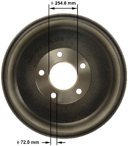 BENDIX PREMIUM DRUM AND ROTOR Brake Drum  PDR0826